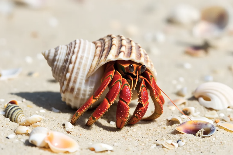 The Secret Life of Hermit Crabs: What They Can Teach Us About Minimalism and Sustainability